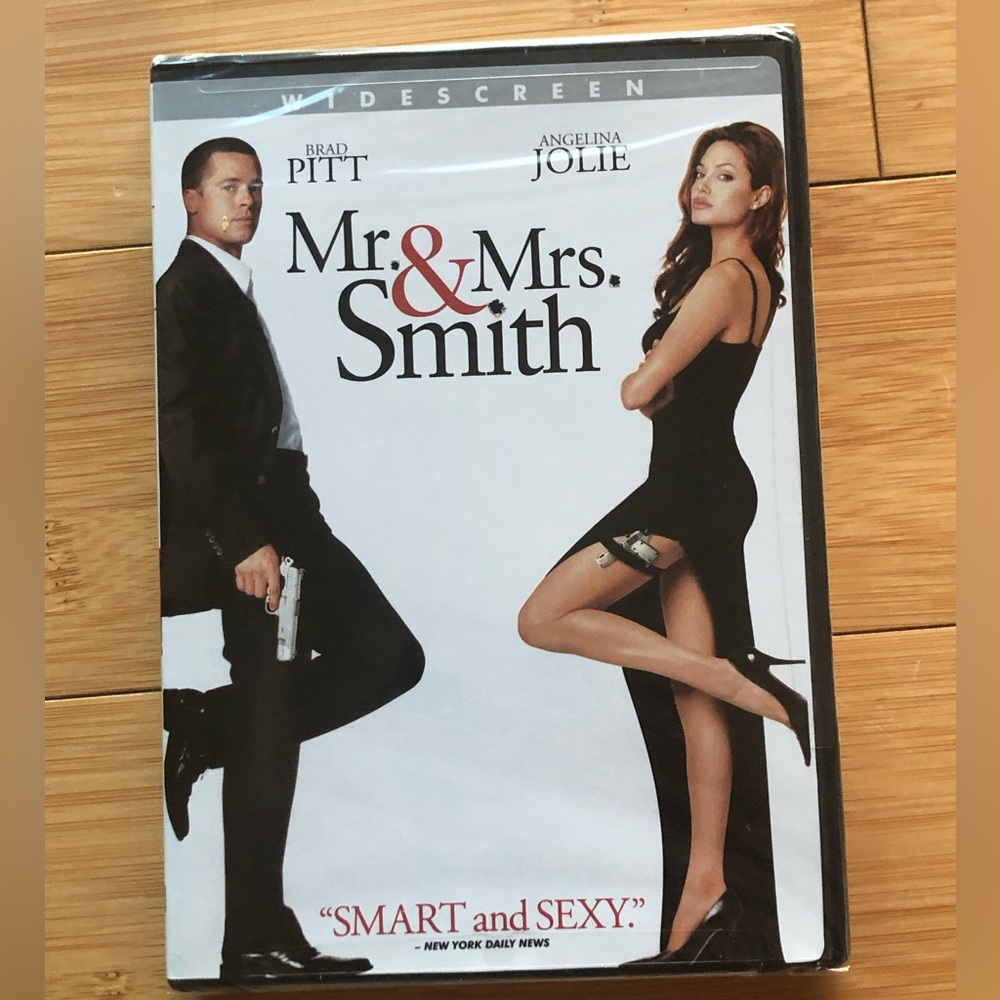 4 for $20 - Mr & Mrs Smith DVD - Brand New and Sealed